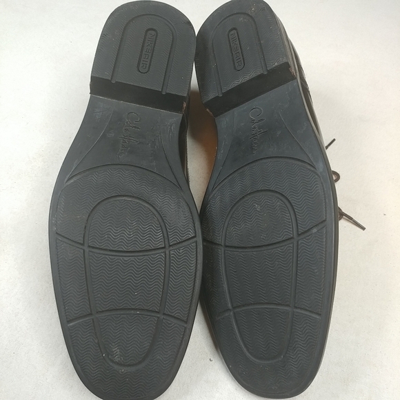 Cole Haan 10.5 M Brown Apron Toe Leather Oxford Dr - Picture 7 of 8